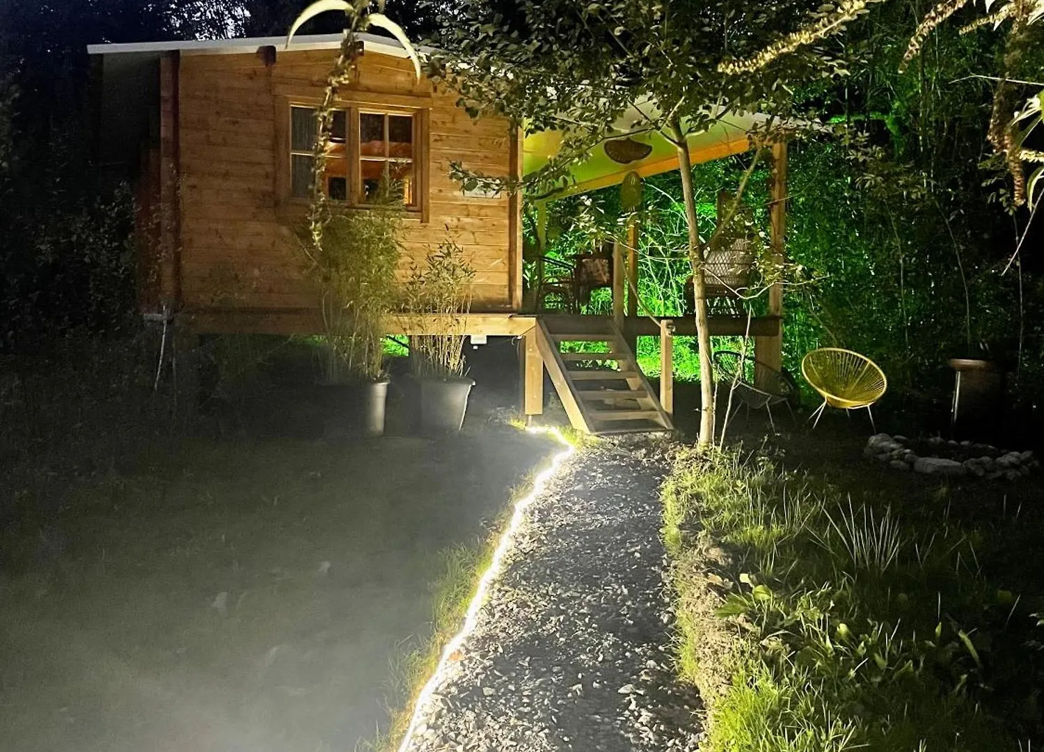 Lodge Cabane Coco Boheme Azereix